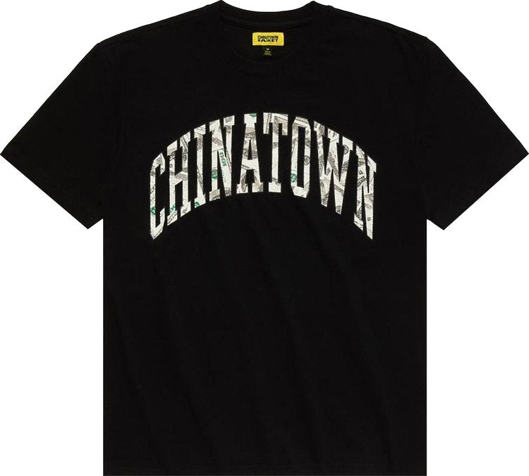 Chinatown Market Money Arc T-Shirt 'Black', Black