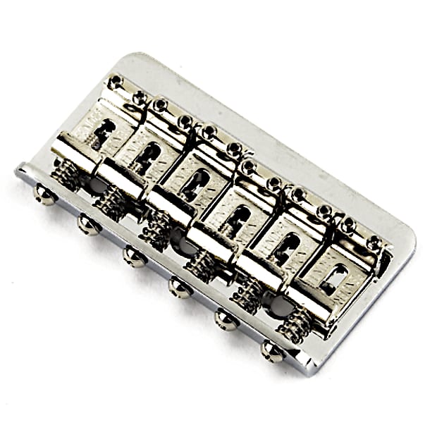 Fender Standard Series Strat Hardtail Bridge with Stamped Saddles string spacing 2-3/16" 60068000