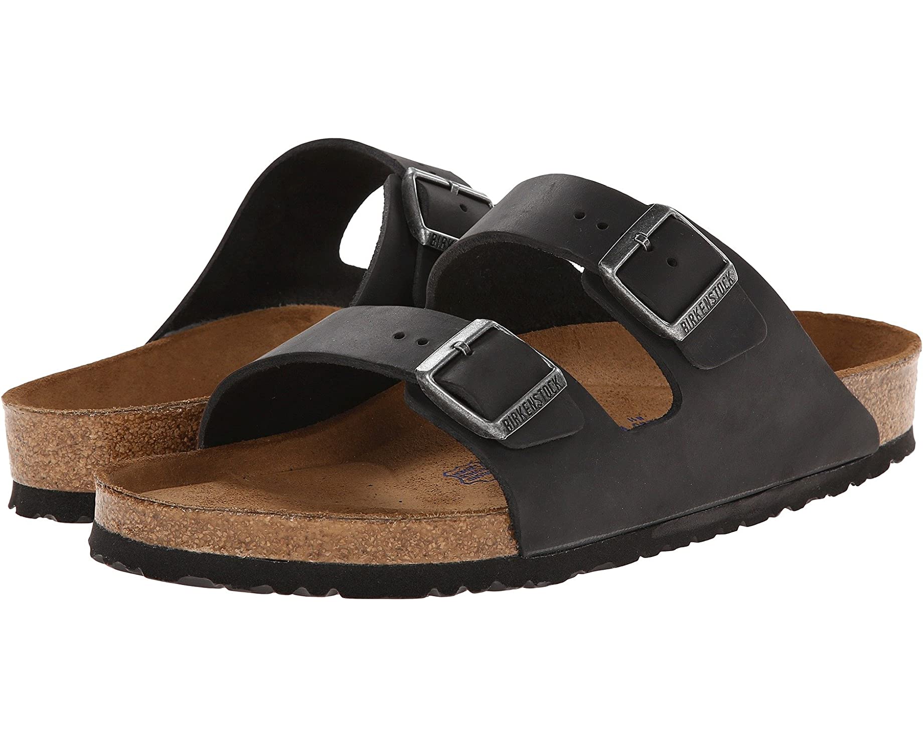 Sandals Arizona Soft Footbed - Leather (Unisex) Birkenstock, leather