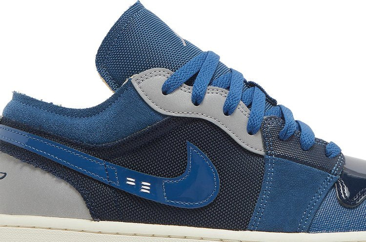 Air Jordan 1 Low SE Craft Inside Out - Obsidian, Blue