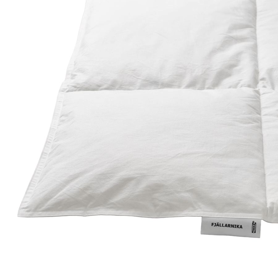 Warm blanket Ikea Fjallarnika 155x220, white