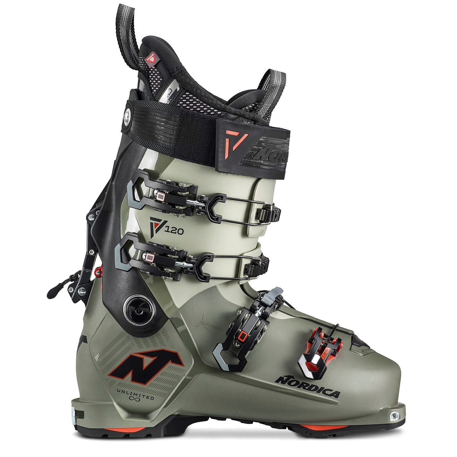 Ski boots Nordica Unlimited 120 DYN 2024, green