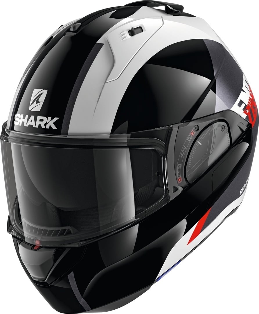 Shark Evo-ES Endless Helmet, black/white