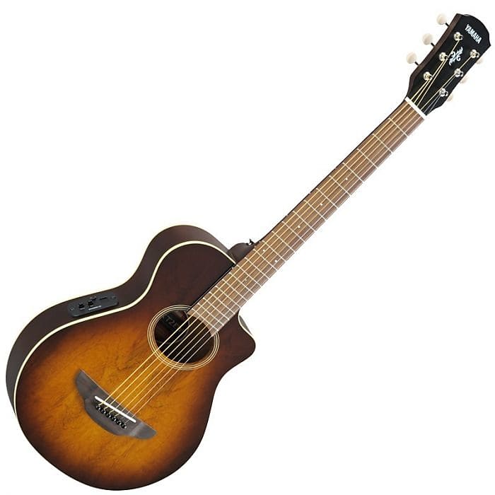 Yamaha APXT2EW 3/4 Size Cutaway Slim Acoustic Electric Guitar - Tobacco Sunburst APXT2EWTBS