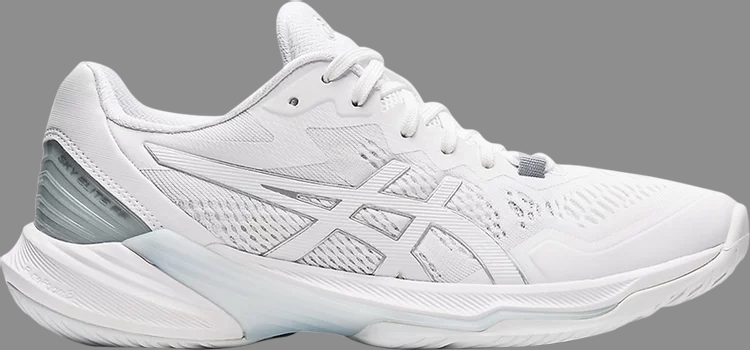 حذاء رياضي wmns sky elite ff 2 'triple white' من Asics، باللون الأبيض