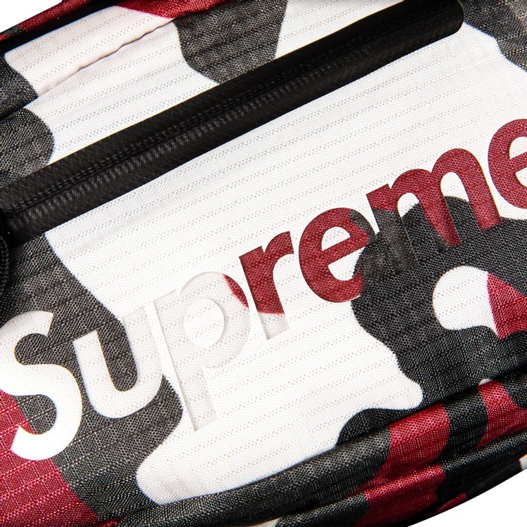 Supreme Sling Bag Red Camo, red