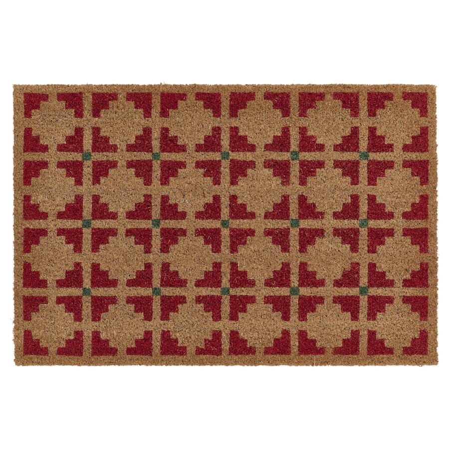 Doormat Ikea Vattentorn, 40x60 cm, red