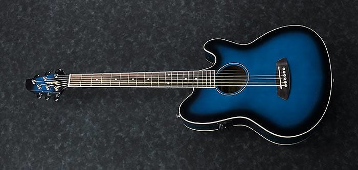 جيتار أكوستيك Ibanez TCY10ETBS Talman Trans Blue Sunburst TCY10ETBS جيتار أكوستيك Talman