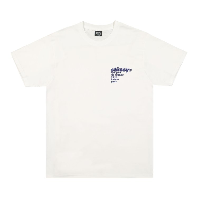 Stussy Strawberry Tee 'White', white