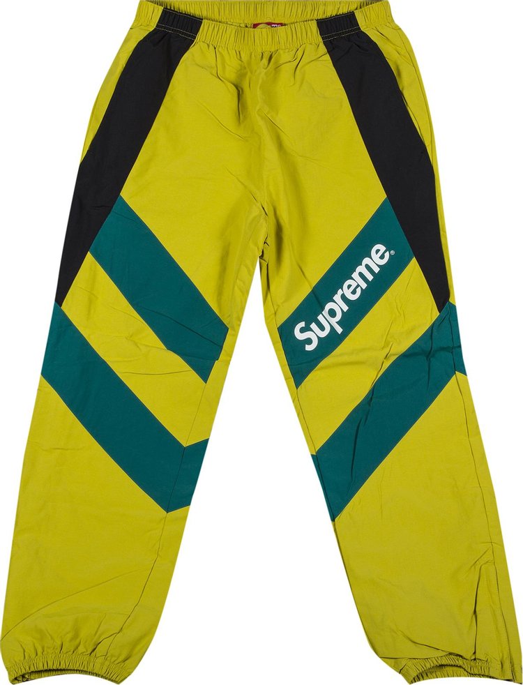 Supreme Paneled Track Pant 'Light Gold', gold