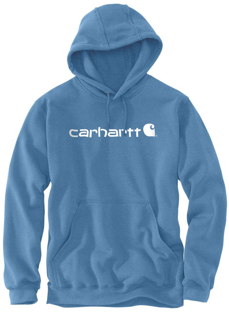 Carhartt Signature Logo Midweight Sweatshirt, blue