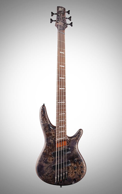 Ibanez SRMS805 Bass Workshop Multiscale Electric Bass Guitar, 5 Strings - Deep Twilight