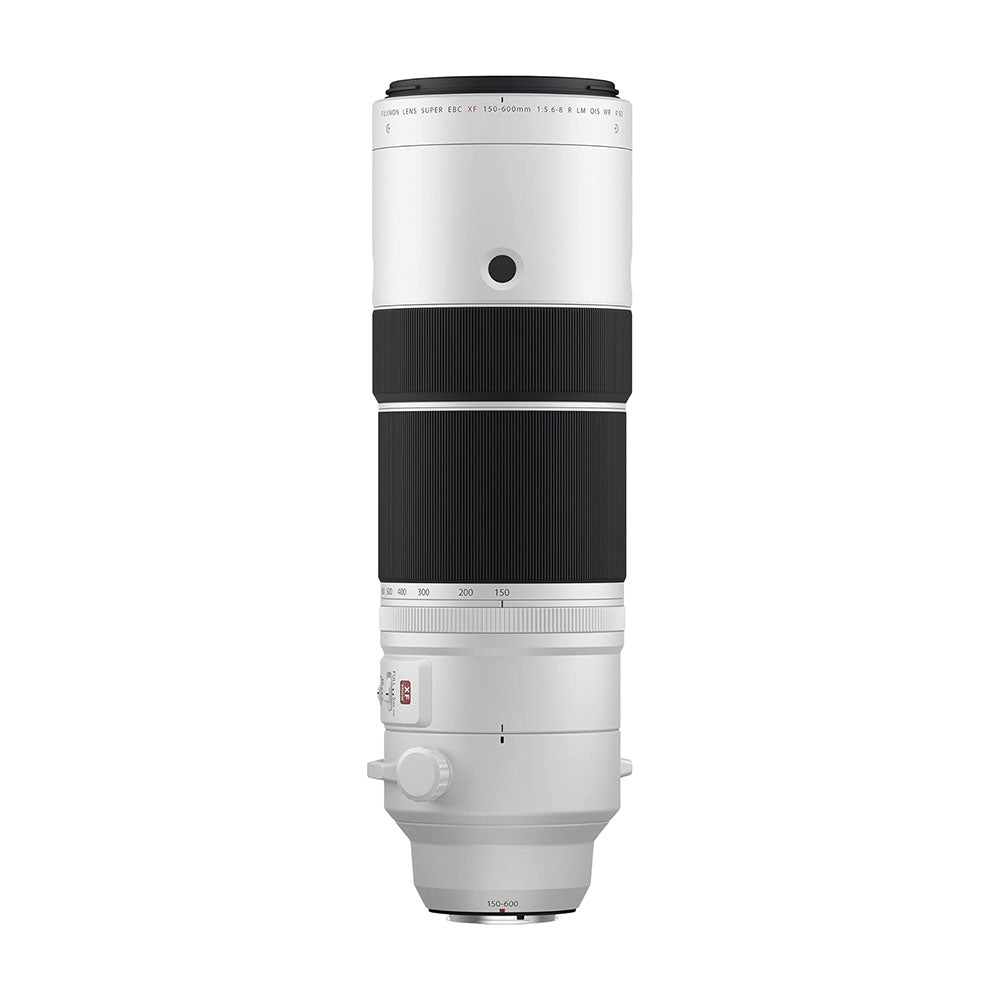 عدسة فوجي فيلم فوجينون XF 150-600mm f/5.6-8 R LM OIS WR، باللون الأبيض