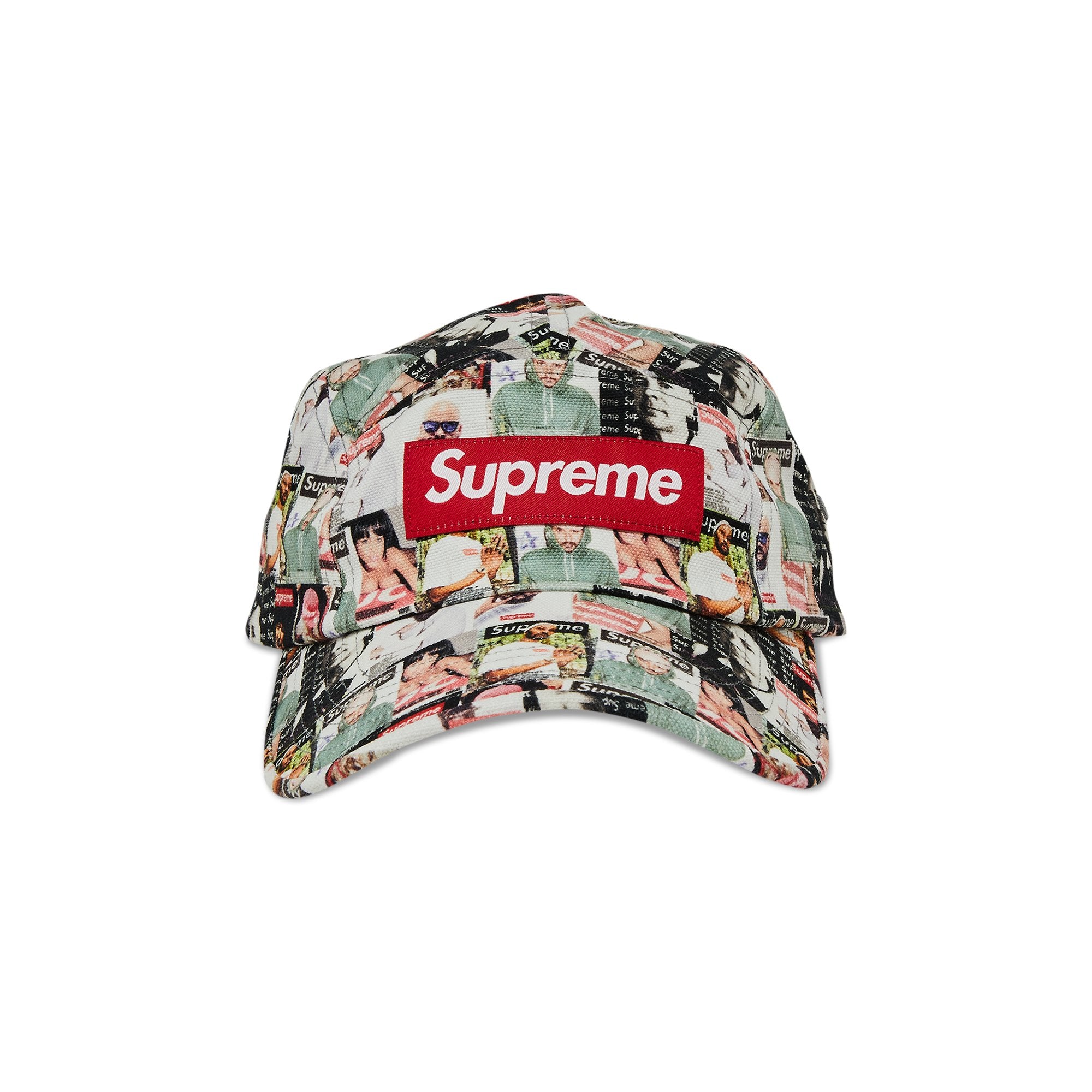 Supreme Magazine Camp Cap, Multicolor