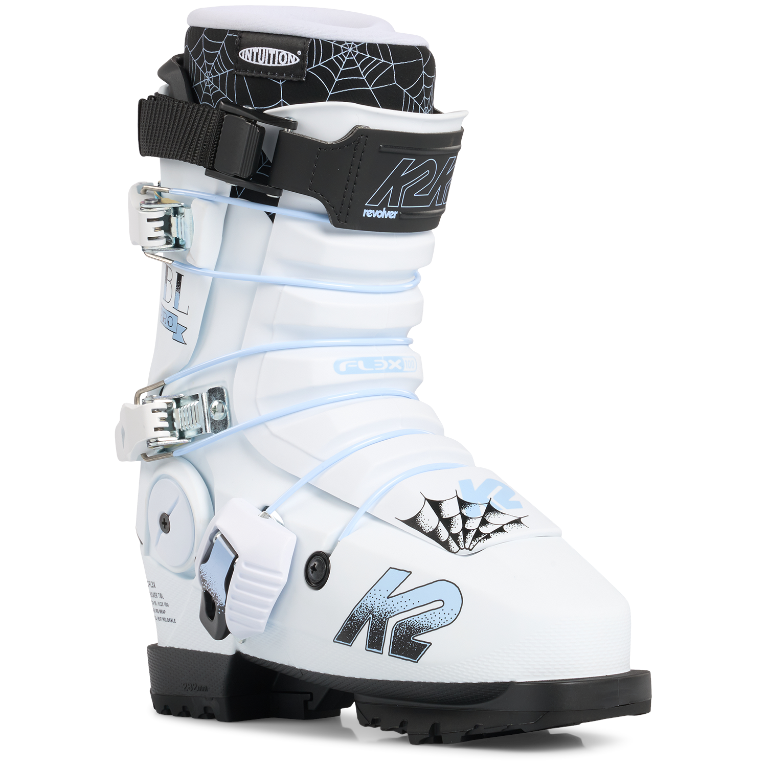 Ski boots K2 FL3X Revolver TBL, white