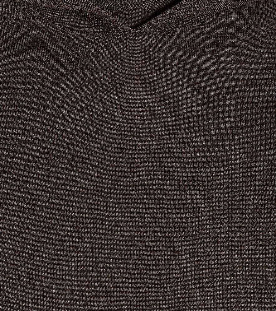 Rick Owens wool sweater, gray