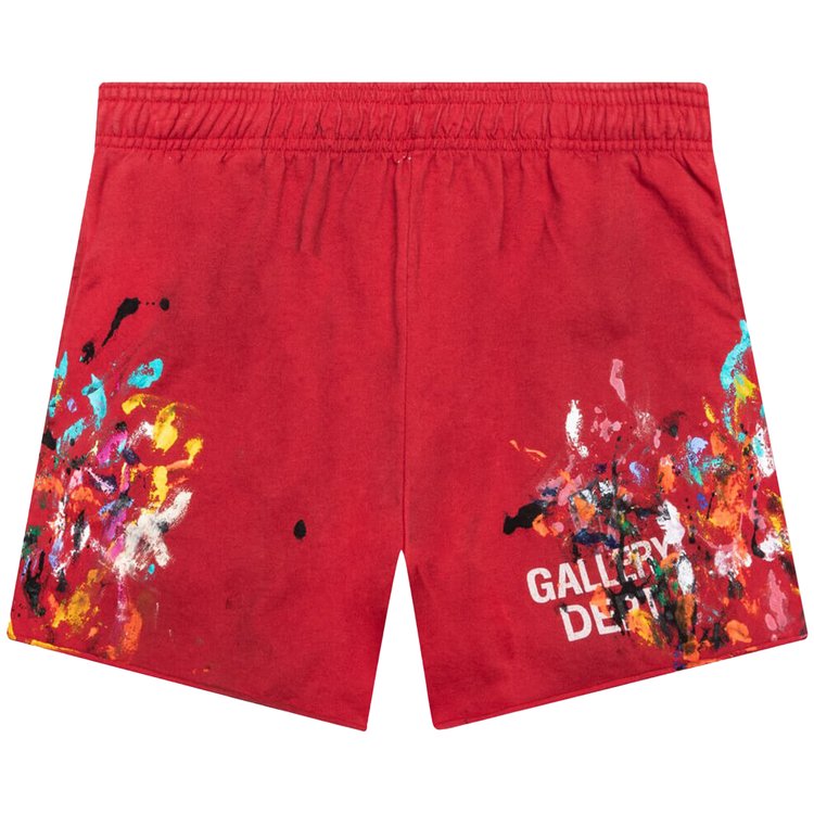 Gallery Dept Shorts. Insomia 'Red', red