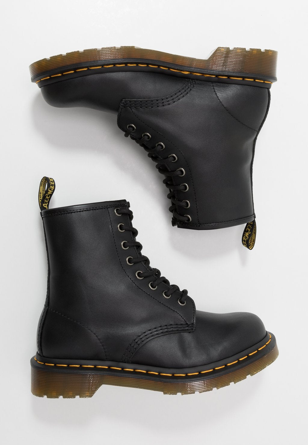 Lace-up ankle boots by Dr. Martens, black