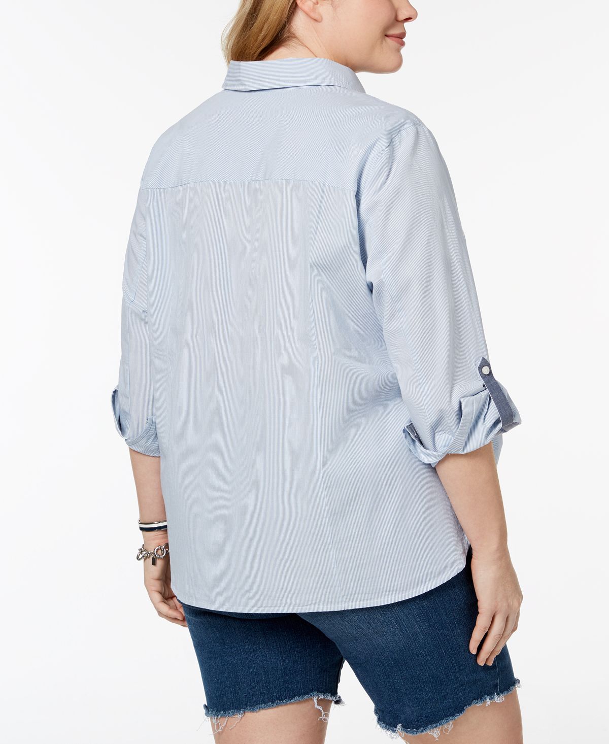 Tommy Hilfiger Plus Size Cotton Shirt