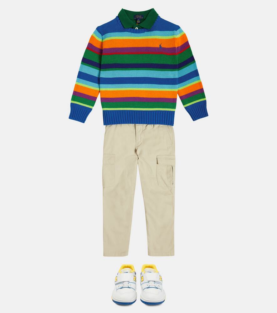 Polo Ralph Lauren Striped Cotton Sweater, Multicolor