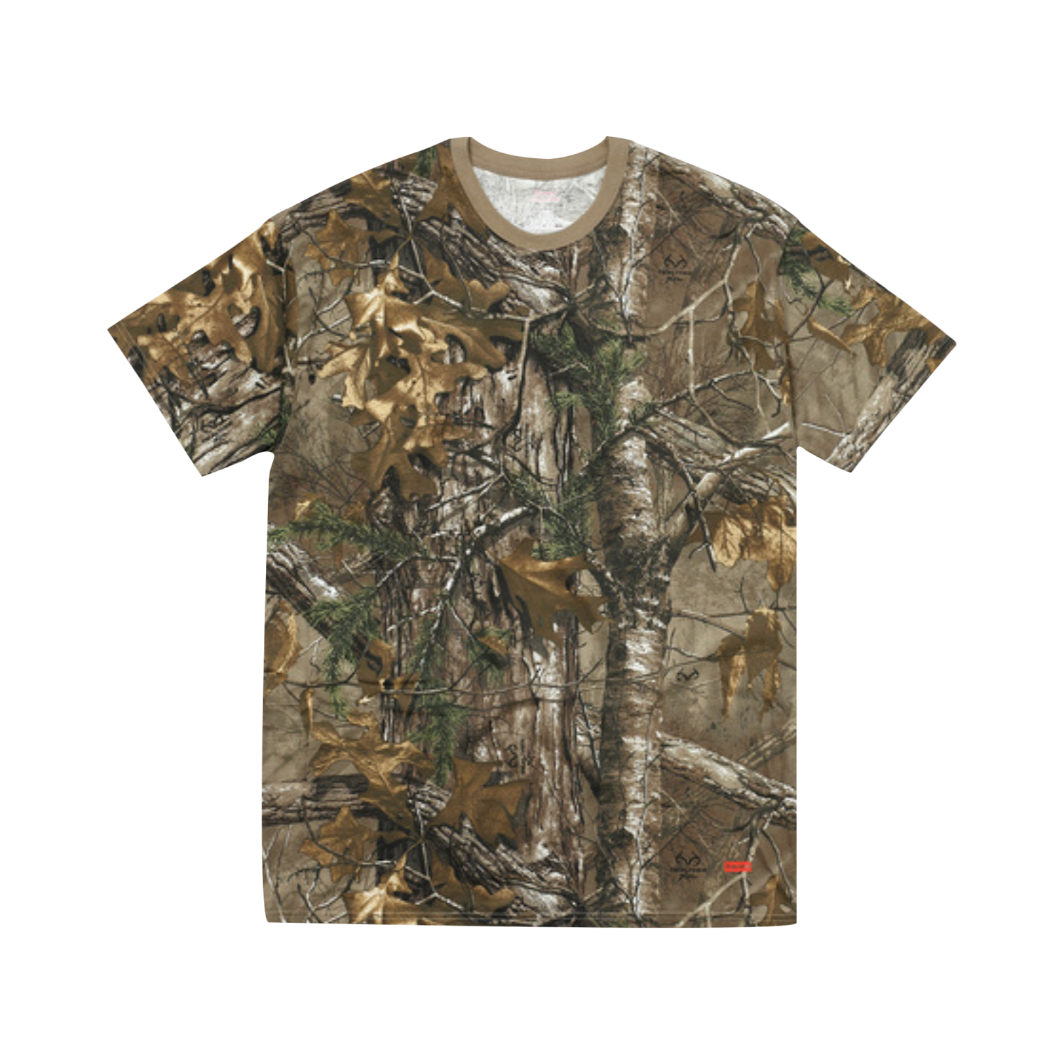 تي شيرتات Supreme x Hanes Realtree Realtree بدون علامات تجارية