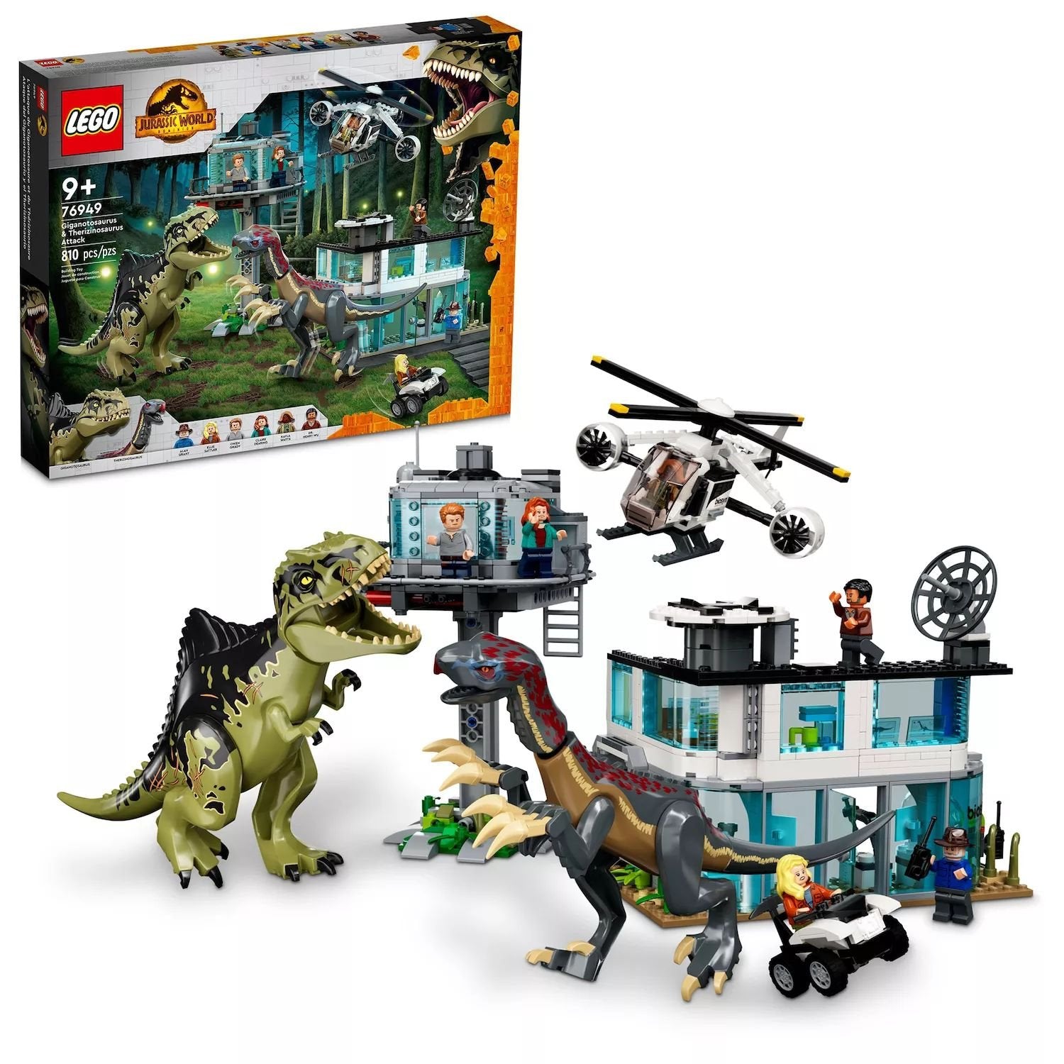 LEGO Jurassic World Attack of the Giganotosaurus and Therizinosaurus 76949 (658 pieces) LEGO