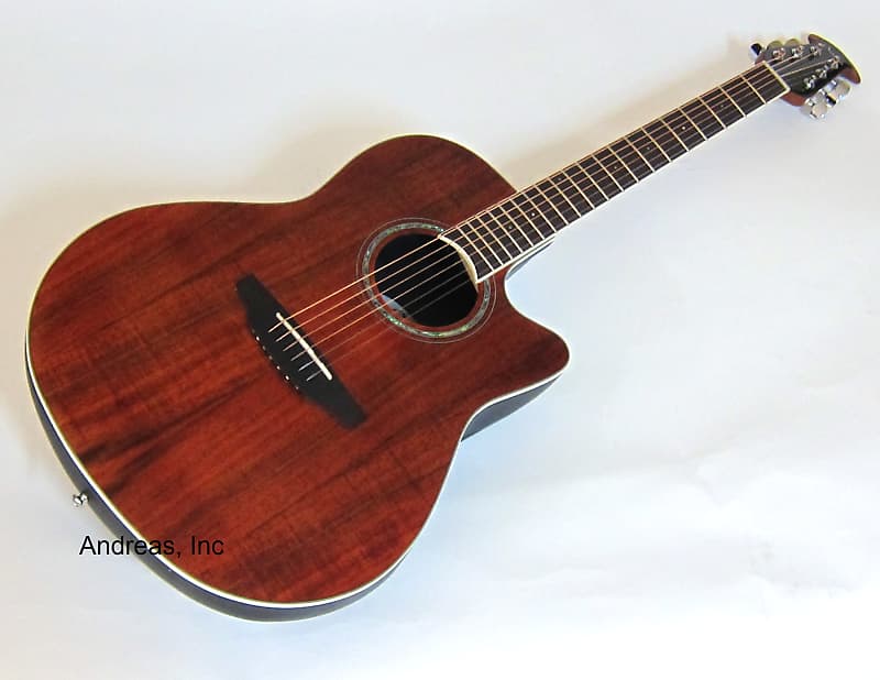 Ovation Koa Celebrity Standard Plus Acoustic-Electric Guitar