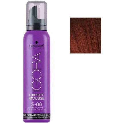 Igora Expert 5-88 Toning Mousse Light Brown Red Extra, 100 ml, Schwarzkopf