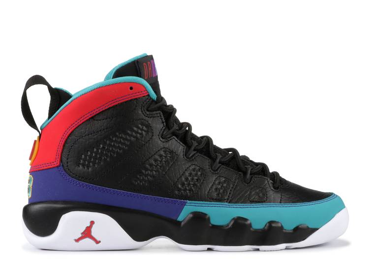 AIR JORDAN 9 RETRO GS 'DREAM IT, DO IT' sneakers, black