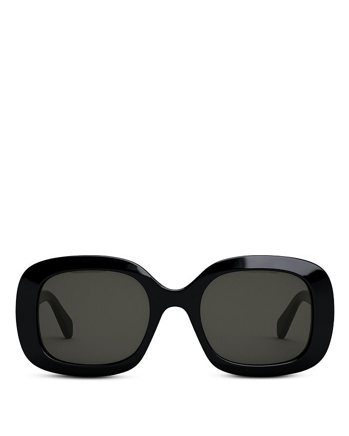 Triomphe Square Sunglasses, 53 mm CELINE