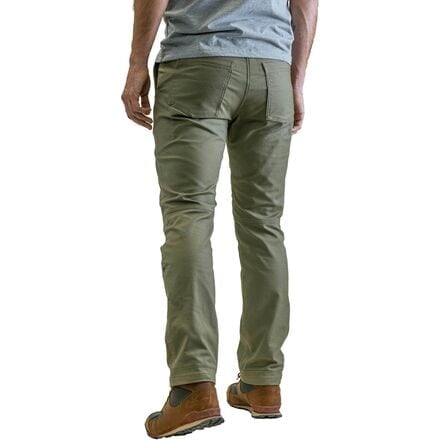 Men's Flex Canvas trousers Livsn, dark green