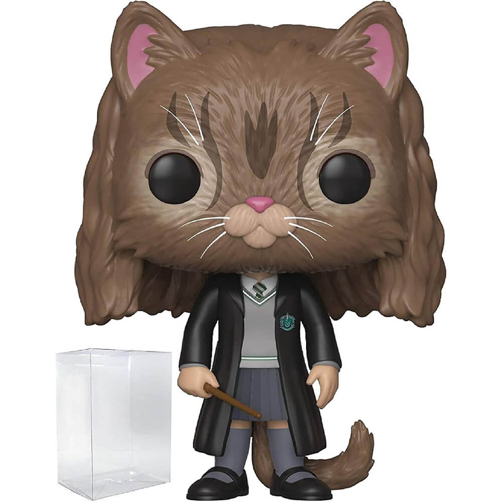 Funko Pop! Harry Potter, Hermione Granger as a cat (with protective case)