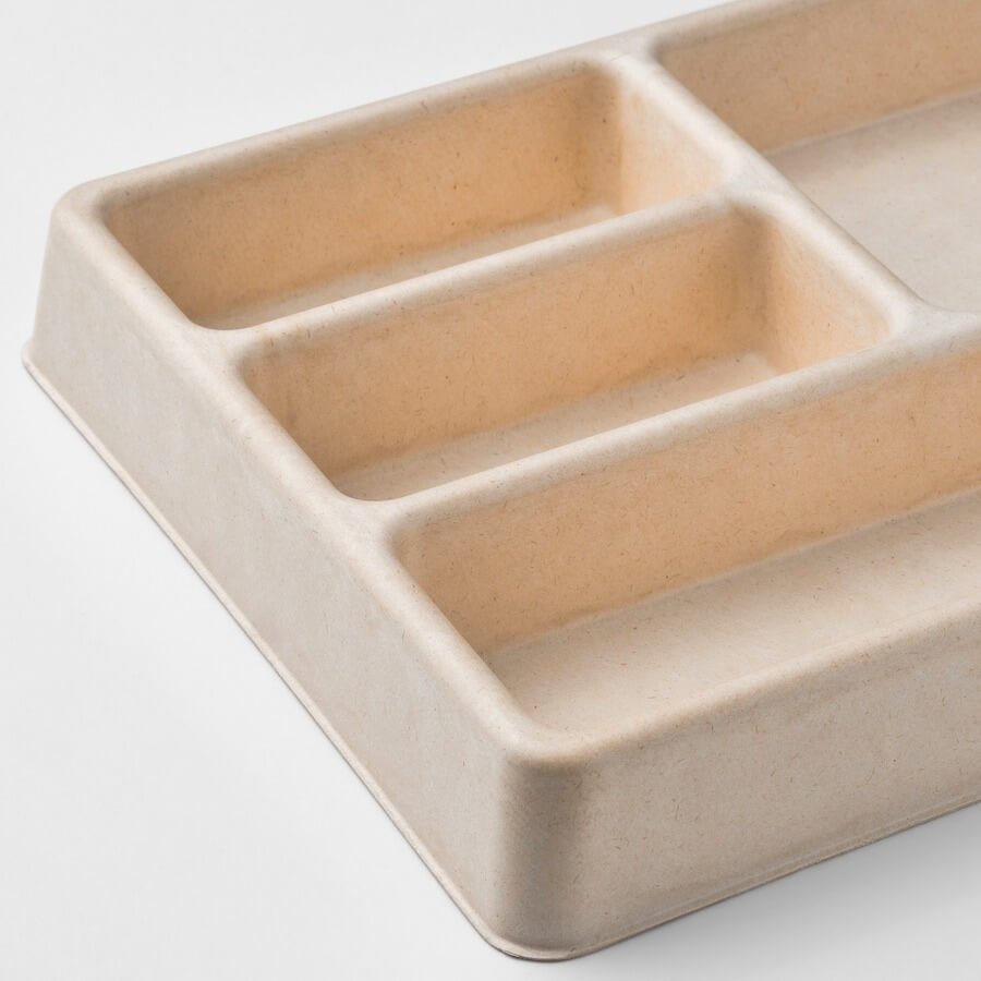 Cable organizer Ikea Honsnat For Drawer 29x21 cm, beige