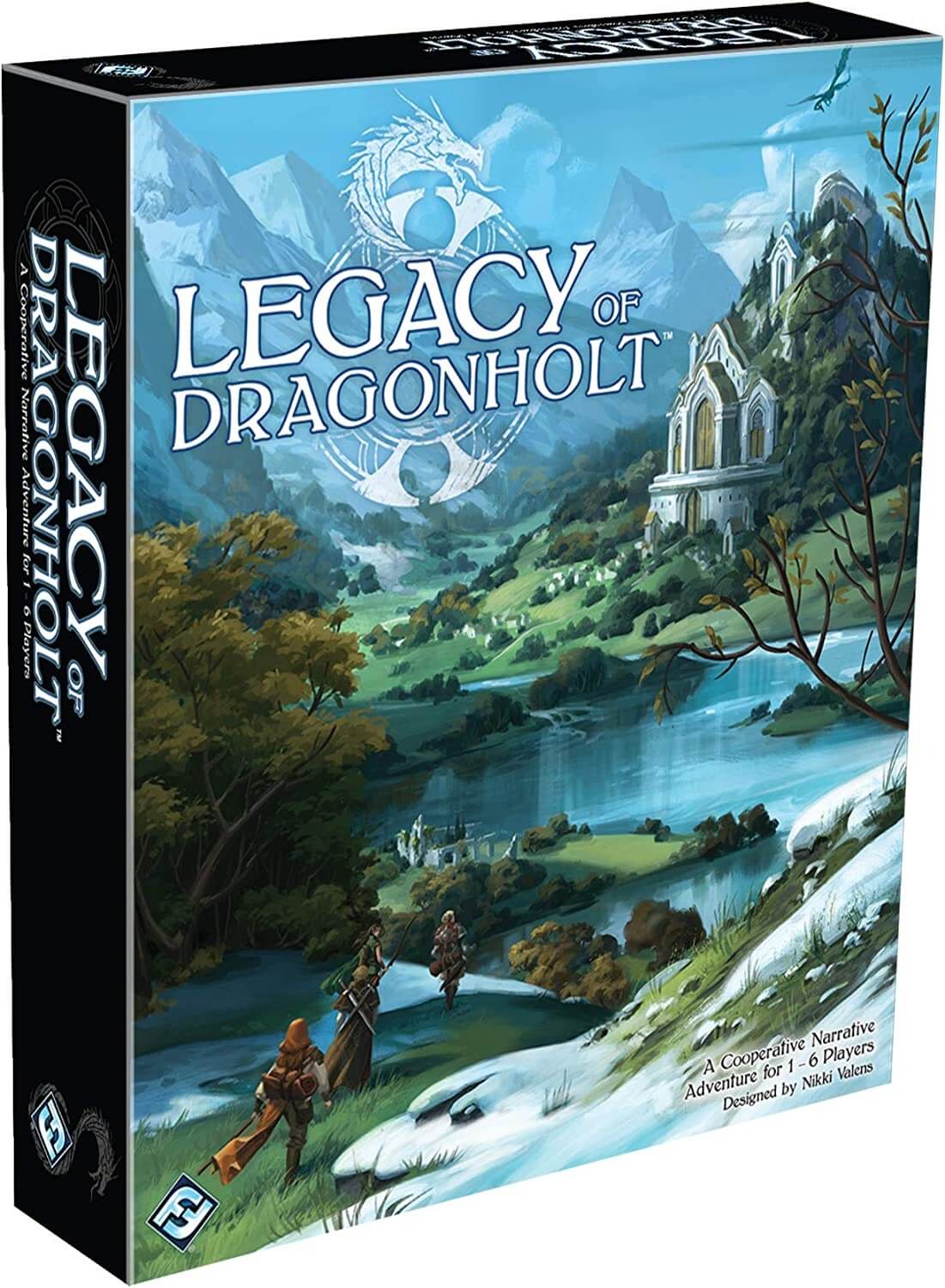 لعبة لوحية Fantasy Flight Games Legacy Of Dragonholt