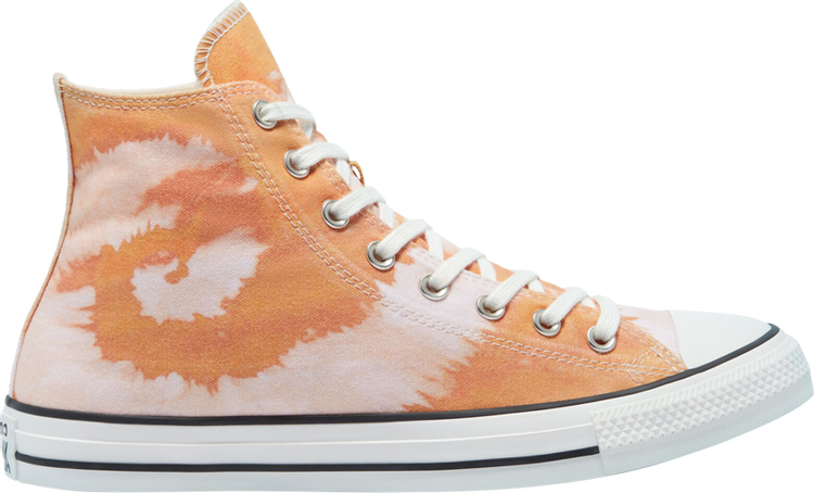 Converse Chuck Taylor All Star High Summer Wave Sneakers - Washed Amber Ocher, Orange