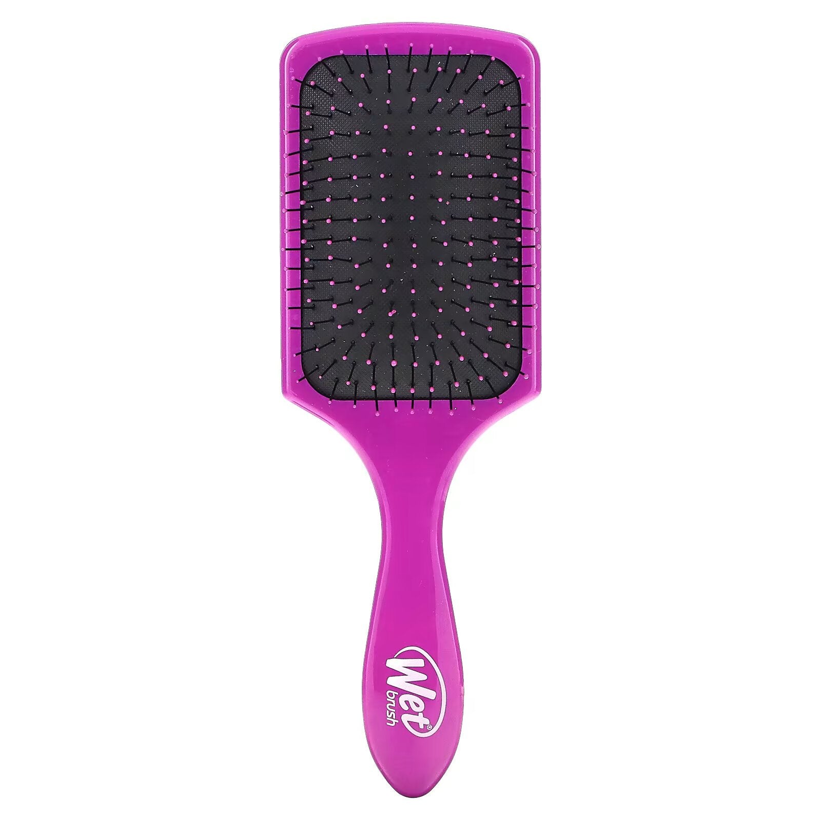 Wet Brush, Paddle Detangler Brush, Easy Detangling Brush, Purple, 1 Piece.