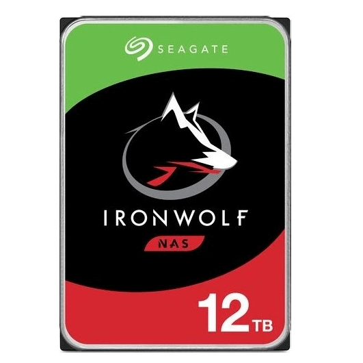 Hard drive Seagate IronWolf NAS, 12 TB 3.5" ST12000VN0008