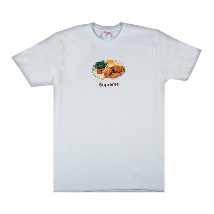 تي شيرت Supreme Chicken Dinner 'White'، أبيض