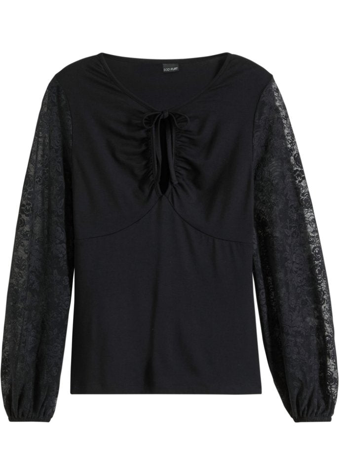 Bodyflirt shirt-blouse, black