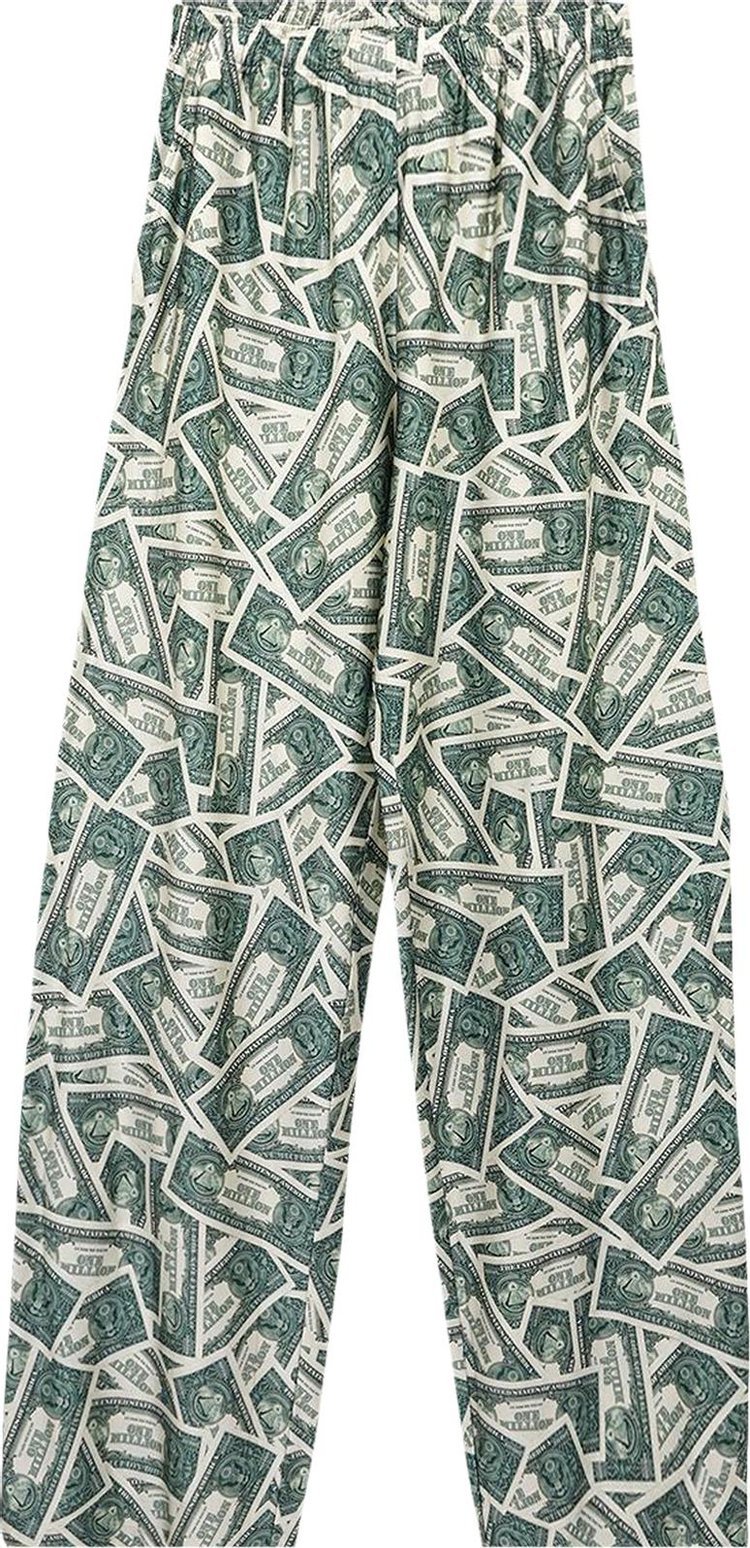 Vetements Fluid Jersey Pants 'Million Dollar', multicolor