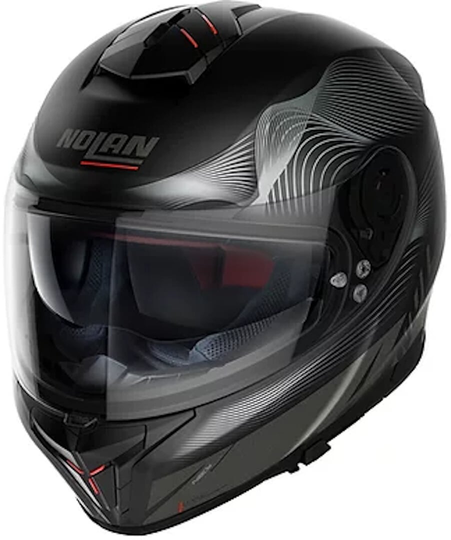 Nolan N80-8 Powerglide N-Com Helmet, Black/Grey