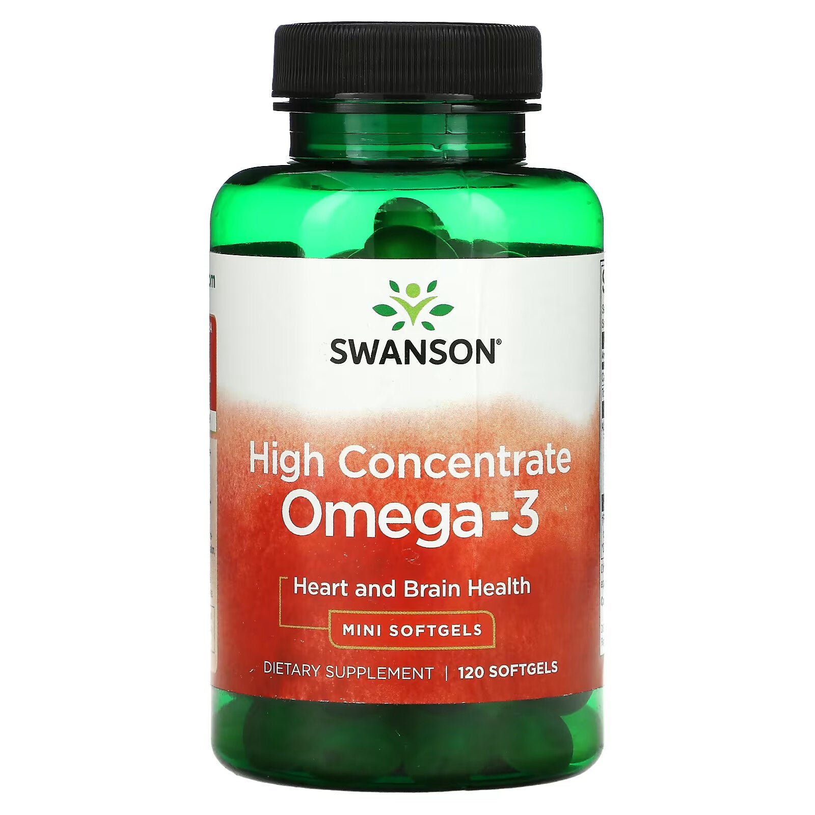 Swanson, Highly Concentrated Omega-3, 120 Mini Capsules