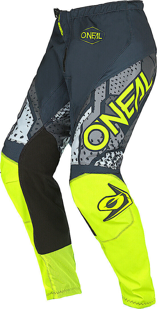 بنطال Oneal Element Camo V.22 Motocross، أسود/أصفر