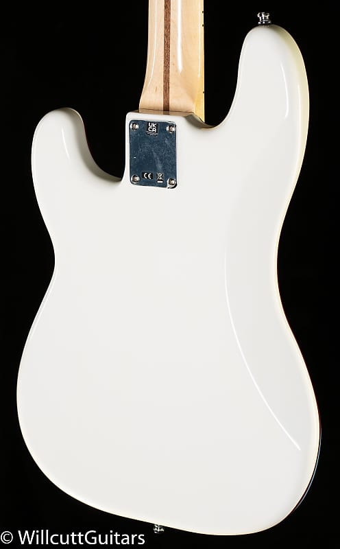 Fender Steve Harris Precision Bass Olympic White Maple Neck (224)