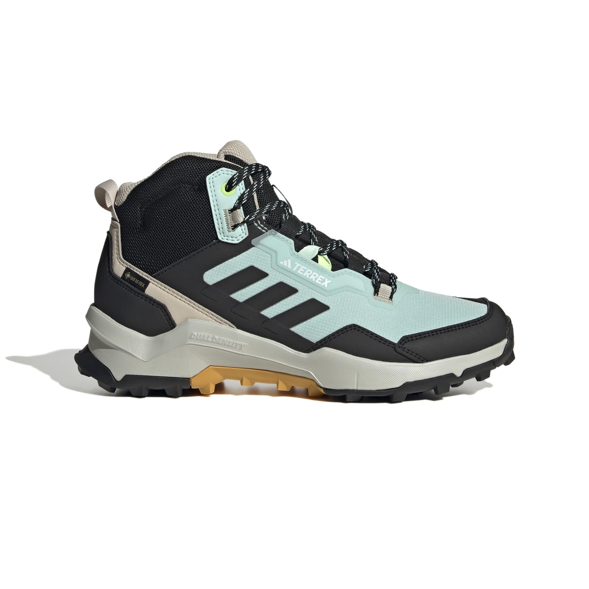 Adidas Outdoor Terrex Ax4 Mid Gore-Tex Hiking Boots, Black/Turquoise