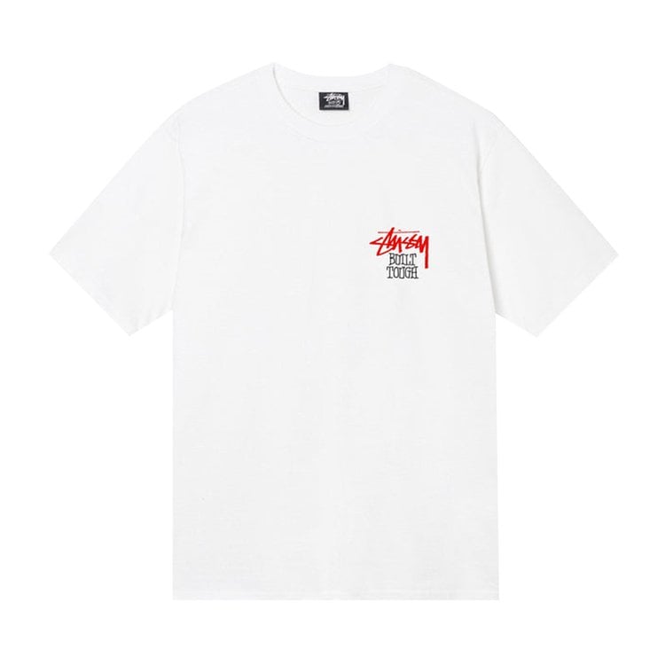 Stussy Built Tough Tee 'White', White