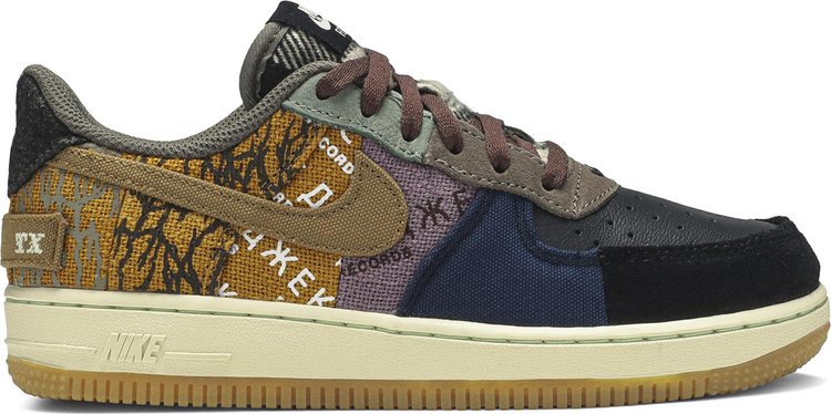 حذاء Nike Travis Scott x Air Force 1 Low PS 'Cactus Jack' متعدد الألوان