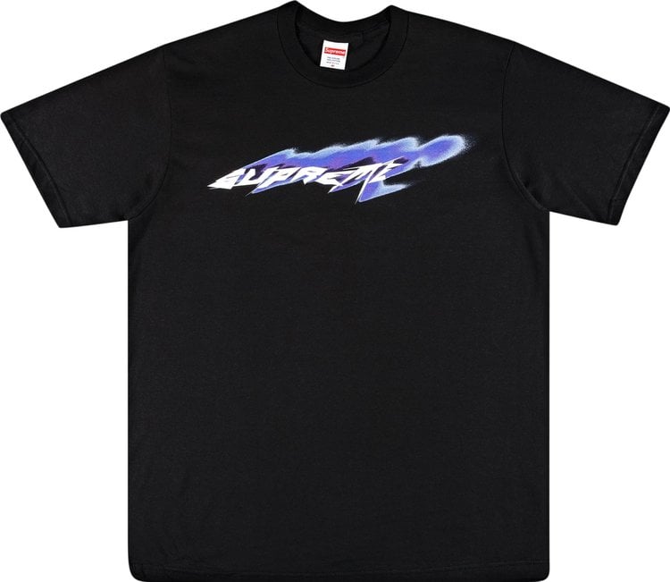 قميص Supreme Wind Tee باللون الأسود