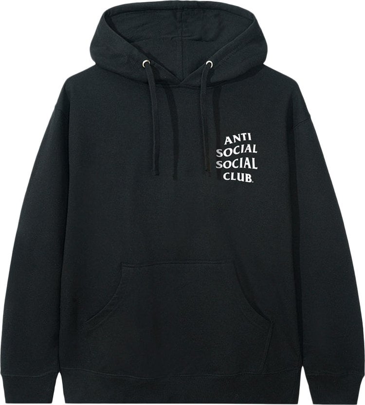 Anti Social Social Club Mind Games Hoodie 'Black', black