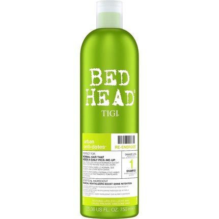 Bed Head Urban Anti-Dotes Re-Energize Shampoo, 750 ml, Tigi